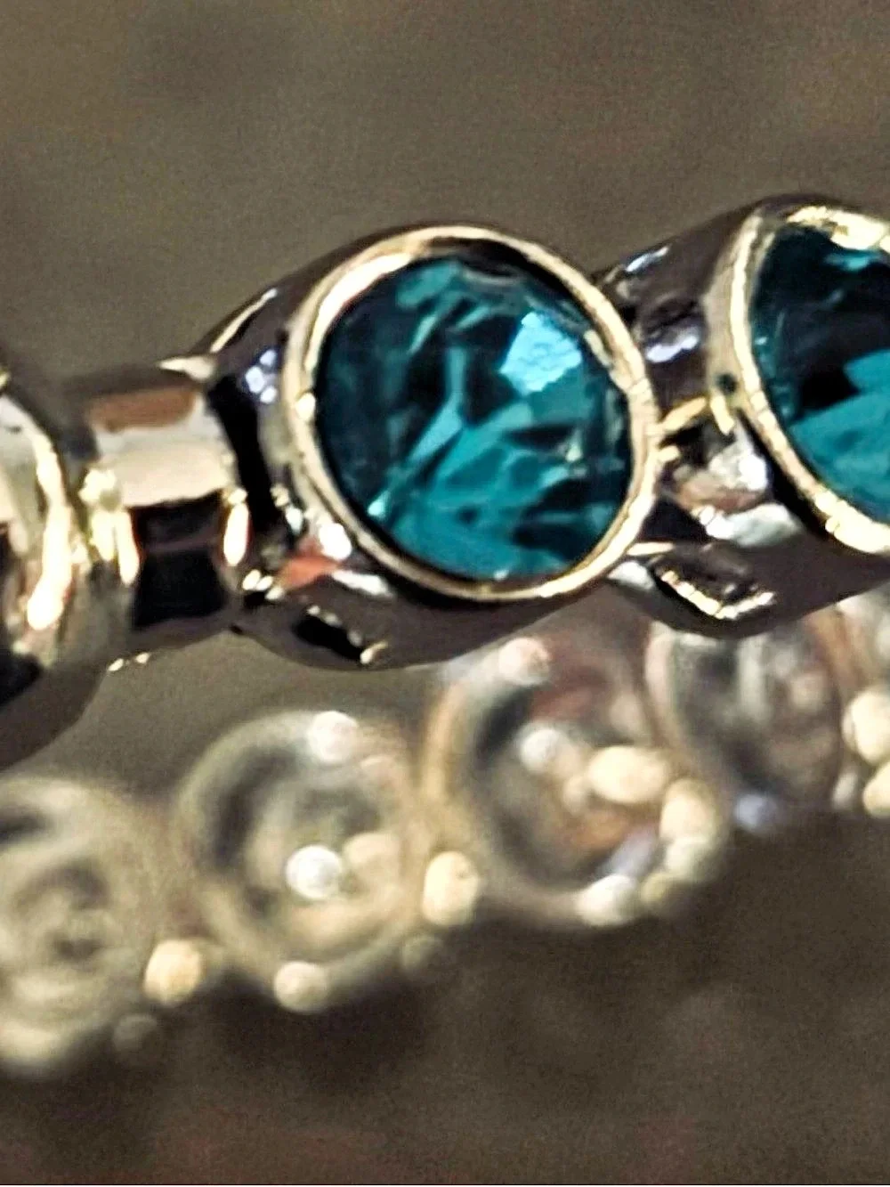 Estate bracelet faceted